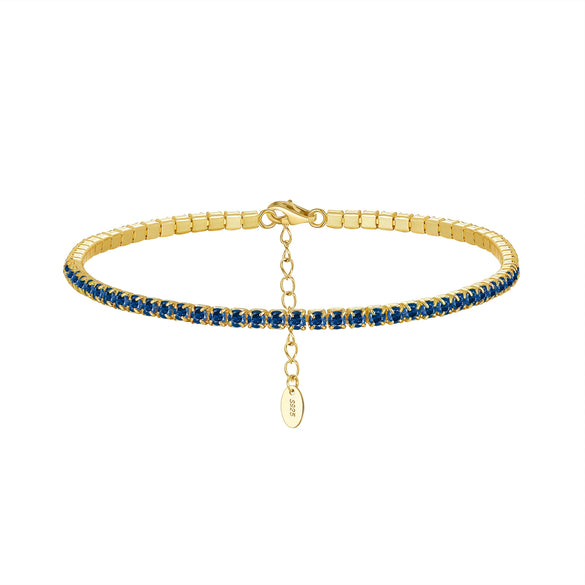 Wholesale S925 Sterling Silver Geometric Style Electroplated Women's Bracelet