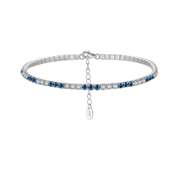 Wholesale S925 Sterling Silver Geometric Style Electroplated Women's Bracelet