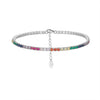 Wholesale S925 Sterling Silver Geometric Style Electroplated Women's Bracelet