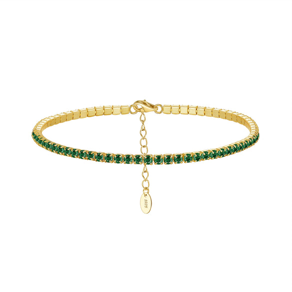Wholesale S925 Sterling Silver Geometric Style Electroplated Women's Bracelet
