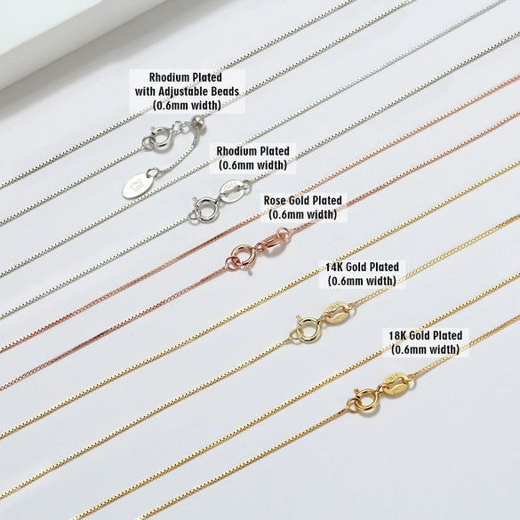 Wholesale S925 Sterling Silver Geometric Twist Chain Necklace
