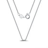 Wholesale S925 Sterling Silver Geometric Twist Chain Necklace