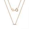 Wholesale S925 Sterling Silver Geometric Twist Chain Necklace