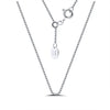 Wholesale S925 Sterling Silver Geometric Twist Chain Necklace