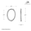 Wholesale S925 Sterling Silver Geometric Twist Circle Electroplated Women's Earrings