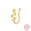 Wholesale S925 Sterling Silver Geometric Water Drop Lightning Diamond Nose Ring With Electroplating For Women