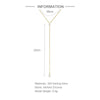 Wholesale S925 Sterling Silver Geometric Y Shaped Diamond Embedded Clavicle Necklace For Women