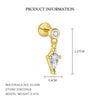 Wholesale S925 Sterling Silver Geometric Zircon Earrings For Women Light Luxury Tassel Design