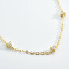 Wholesale S925 Sterling Silver Gold Plated Round Zirconium Stitching Hand Jewelry Bracelet With Electroplating Process And Geometric Style