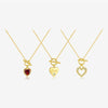 Wholesale S925 Sterling Silver Heart Ot Clasp Necklace With Electroplating For Women Fashion High End Collarbone Chain
