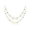 Wholesale S925 Sterling Silver Heart Pattern Love Color Zirconium Necklace With Platinum Or 18K Gold Electroplating For Women Fashion Collarbone Pendant