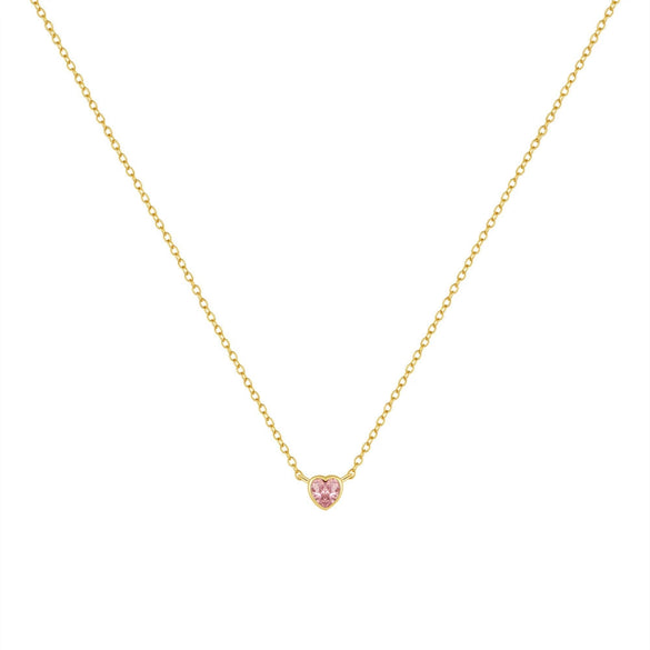 Wholesale S925 Sterling Silver Heart Shape Love Pattern Electroplated O Chain Clavicle Chain For Women
