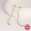 Wholesale S925 Sterling Silver Heart Shape Zircon Pendant Earrings For Women With Electroplating