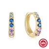 Wholesale S925 Sterling Silver Heart Shaped Earrings With Inlaid Zircon For Women