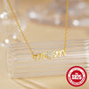 Wholesale S925 Sterling Silver Heart Shaped English Letter Pendant Clavicle Chain With Electroplating And Diamond Embedded Elegant Necklace For Women