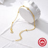 Wholesale S925 Sterling Silver Heart Shaped Glossy Bean Chain Inlaid Zircon Simple Stacked Classic All Match Women's Bracelet