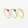 Wholesale S925 Sterling Silver Heart Shaped Ring For Women With Zircon Inlay And Electroplating