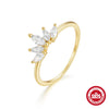 Wholesale S925 Sterling Silver Heart Shaped Zircon Inlaid Ring For Women Minimalist Light Luxury Fashion