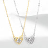 Wholesale S925 Sterling Silver Heartshaped Light Luxury Women's Necklace