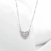 Wholesale S925 Sterling Silver Heartshaped Light Luxury Women's Necklace