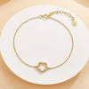 Wholesale S925 Sterling Silver Hollow Flower Bracelet With Zircon Fresh Sweet Retro Elegant High End Design Diamond Treatment Process
