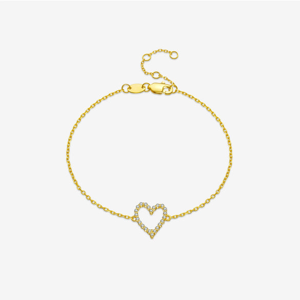 Wholesale S925 Sterling Silver Hollow Love Pattern Jewelry With Diamond Treatment Including Necklace Bracelet Ring Simple All Match Style For Women