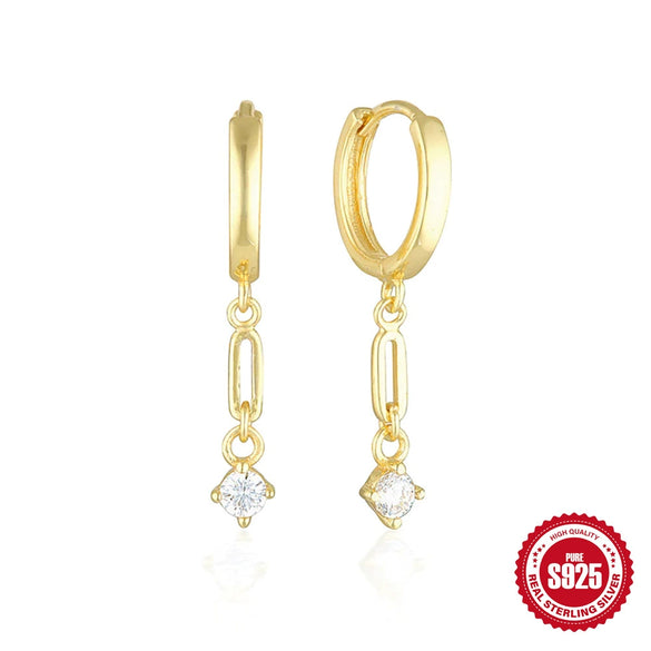 Wholesale S925 Sterling Silver Horse Eye Diamond Earrings With Animal Pattern For Women Simple Ins Style