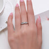 Wholesale S925 Sterling Silver Inlaid Heartshaped Zircon Ring For Women Cute Style