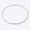 Wholesale S925 Sterling Silver Inlaid Multicolor Zircon Necklaces With Geometric Pattern Electroplated For Women