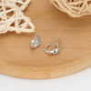 Wholesale S925 Sterling Silver Irregular Bump Wave Design Electroplated Women's Ear Ring