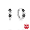 Wholesale S925 Sterling Silver Irregular Geometric Zircon Earrings With Electroplating For Women