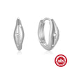 Wholesale S925 Sterling Silver Irregular Star Geometric Earrings With Electroplating Treatment