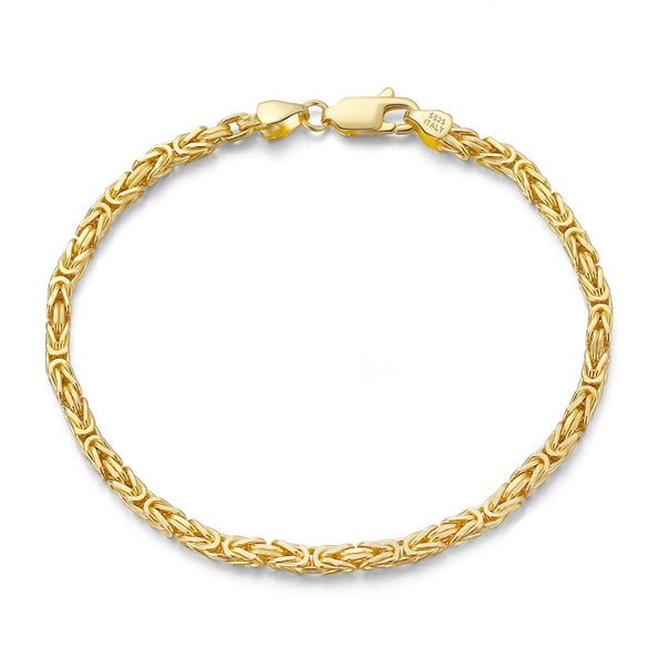 Wholesale S925 Sterling Silver Keel Chain Hiphop Unisex Necklace With Geometric Pattern