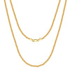 Wholesale S925 Sterling Silver Keel Chain Hiphop Unisex Necklace With Geometric Pattern