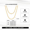 Wholesale S925 Sterling Silver Keel Chain Hiphop Unisex Necklace With Geometric Pattern