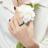 Wholesale S925 Sterling Silver Light Luxury Geometric Closed Mouth Ring For Women