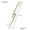 Wholesale S925 Sterling Silver Lightning Geometric Ear Hook Ear Clip Ear Bone Clip With Electroplating