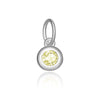 Wholesale S925 Sterling Silver Lucky Birthstone Pendant Necklace With Diamond Design And Platinum Or 18K Gold Electroplating
