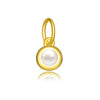 Wholesale S925 Sterling Silver Lucky Birthstone Pendant Necklace With Diamond Design And Platinum Or 18K Gold Electroplating