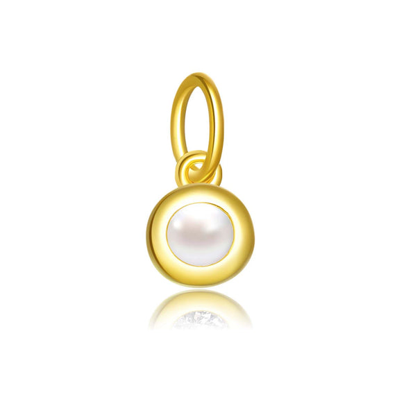 Wholesale S925 Sterling Silver Lucky Birthstone Pendant Necklace With Diamond Design And Platinum Or 18K Gold Electroplating
