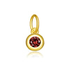 Wholesale S925 Sterling Silver Lucky Birthstone Pendant Necklace With Diamond Design And Platinum Or 18K Gold Electroplating
