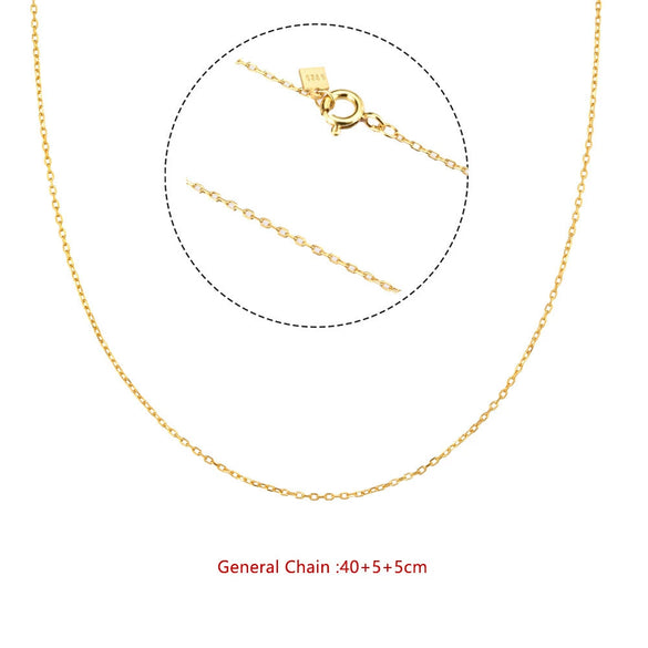 Wholesale S925 Sterling Silver Lucky Birthstone Pendant Necklace With Diamond Design And Platinum Or 18K Gold Electroplating