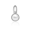 Wholesale S925 Sterling Silver Lucky Birthstone Pendant Necklace With Diamond Design And Platinum Or 18K Gold Electroplating