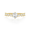 Wholesale S925 Sterling Silver Luxury Square Geometric Diamond Ring For Women With Electroplating Treatment