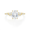 Wholesale S925 Sterling Silver Luxury Square Geometric Diamond Ring For Women With Electroplating Treatment