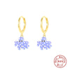 Wholesale S925 Sterling Silver Marine Animal Earrings With Geometric Design And Electroplating Fashion Creative For Women
