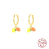 Wholesale S925 Sterling Silver Marine Animal Earrings With Geometric Design And Electroplating Fashion Creative For Women
