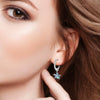 Wholesale S925 Sterling Silver Marine Starfish Shell Luminous Electroplated Women's Animals Zodiac Small Fresh Earrings