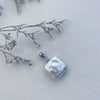 Wholesale S925 Sterling Silver Melon Buckle Pendant Irregular Four Leaf Clover Light Water Pearl Baroque Necklace
