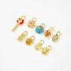 Wholesale S925 Sterling Silver Micro Inlaid Zircon Earrings Pendant Unisex Fashion Accessories